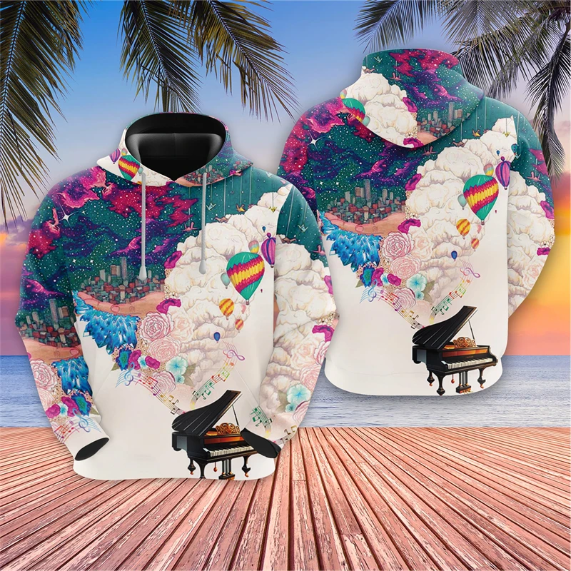 thumbnail image 1 of Sudaderas con gráficos de baterista, sudaderas con capucha de cantante de hip hop para hombres, ropa, chándal de baterista, suéteres para amantes de la música, camisetas para niños con guitarra, 1 of 5