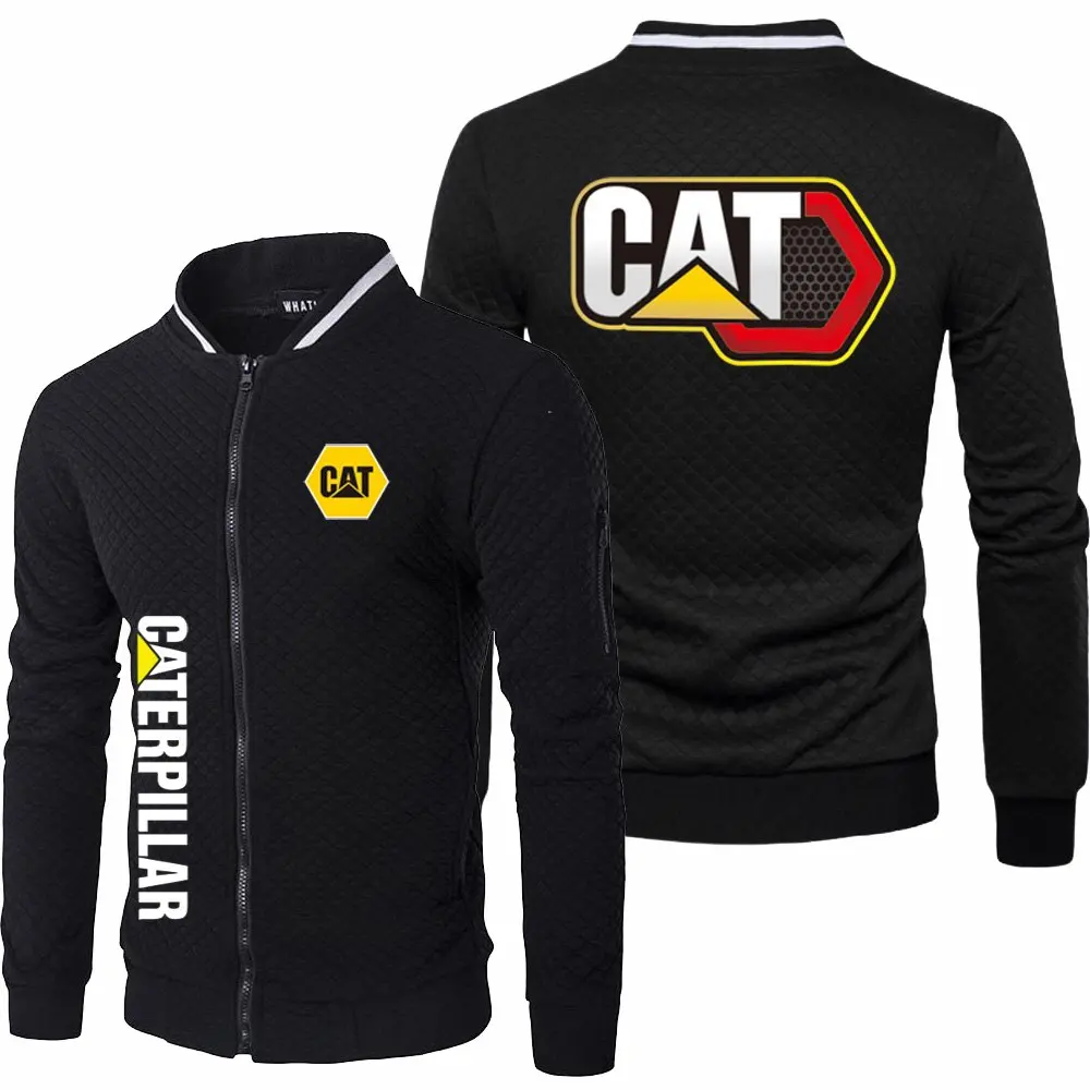New Mens Spring Autumn CAT Caterpillar Jacket Long Sleeve Fashion