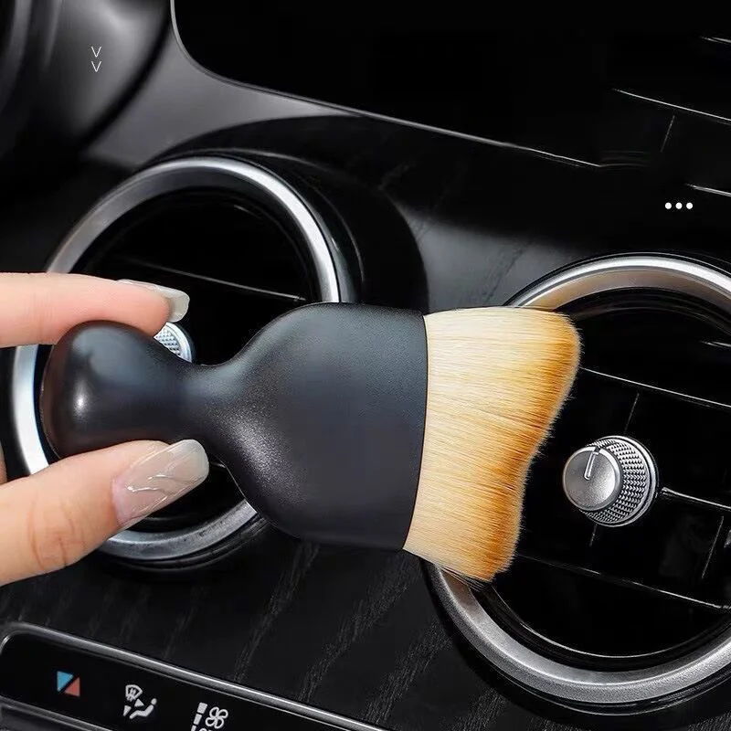 Crevice Detailing Brush Cleaning Automotive Dusting Brushes Detail Soft Cleaning Brush for Dust Removal Accessory For Cars