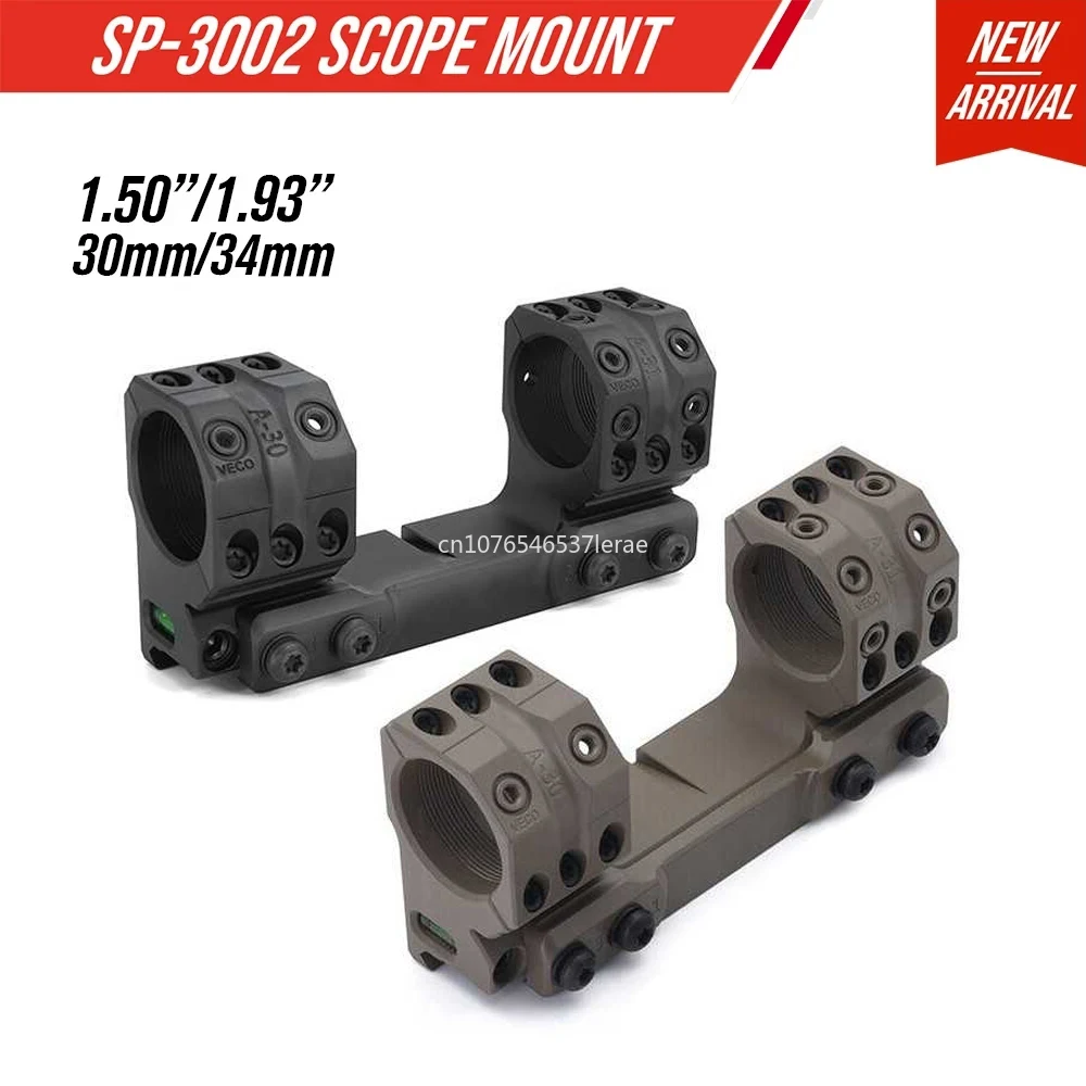 SP-3002 SP-4002 Solid Mount 30/34mm 0MIL 0MOA 1.50/1.93 inch Height Scope Mount Surfaces Scope Accessories