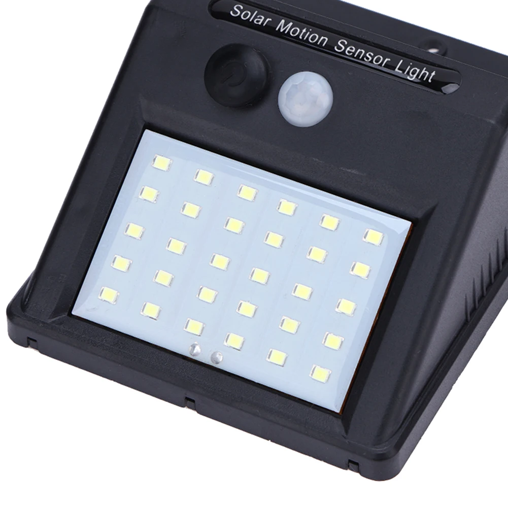 Waterproof Solar Motion Sensor Outdoor Wall Lamp