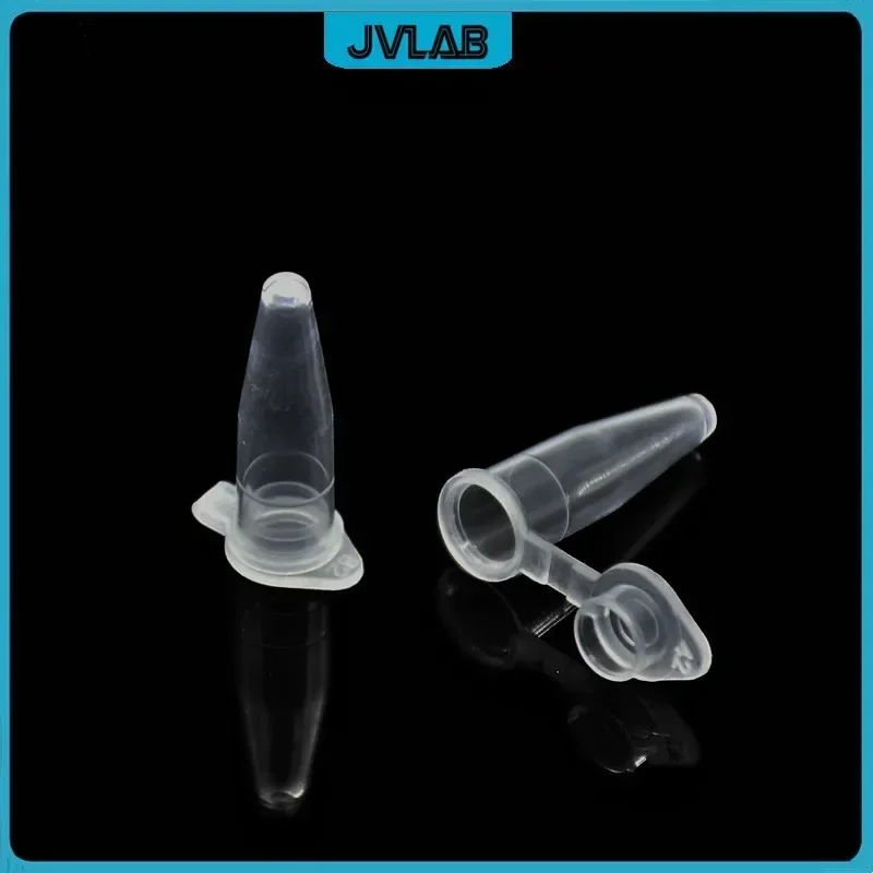 Centrifuge Tube Microtubes 0.2ml Transparent Laboratory EP Centrifugal PCR Tube 200 ul Bottom Tip Seal Package 1000/PK