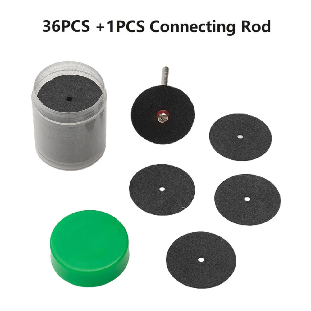 

Горячая Распродажа Business промышленный режущий диск, кружки, шлифовальные диски 36 шт., режущий диск для 2,35 мм оправки, шлифовальный инструмент