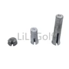 10Pcs Golf Club Assembling Accessories Balance Ding Golf Shaft Swing Nail Plug Weights,Slender for Wood,Coarse for Irons 5