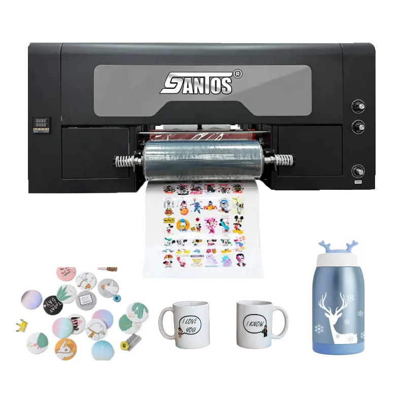 

A3 Digital 2023 New Design Trend 30cm A3 Uv Dtf Printer With Laminator for Metal Wood Paper Bag Wraps Uv Dtf Printer
