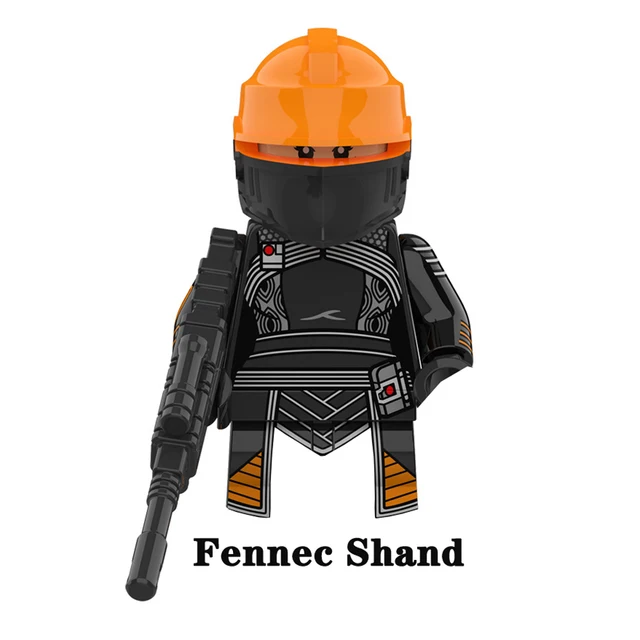 Disney Bounty Hunter Zuckuss IG-88 Building Blocks M-OC Hunter Droid Brick Dengar Fennec Shand Din Djarin Action Figure Kids Toy M-XP398