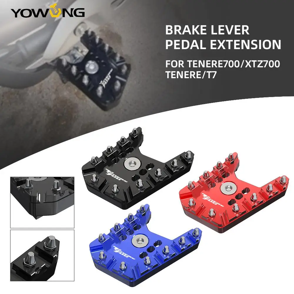 

For Yamaha Tenere 700 Tenere700 XTZ 700 XTZ700 2019-2023 Motorcycle Brake Lever Pedal Extension Tenere 700 World Raid Rally 2023