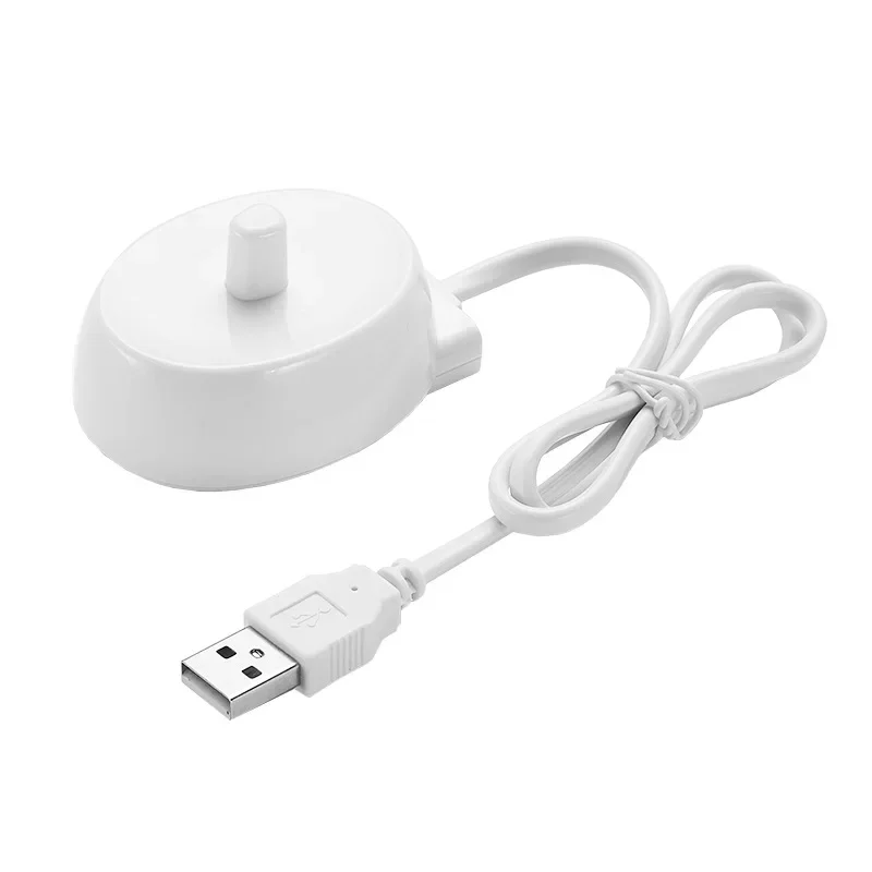 Universal Electric Toothbrush Charger with Inductive Charging Base and EU/US/USB Plug
