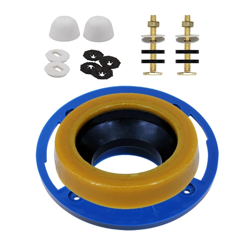 Household Toilet Flange Sealing Solution set Resistant to Wear & Aging for Home