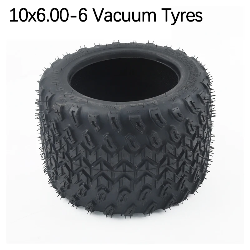 

10'' Widened Vacuum Tyres 10x6.00-6 Electric Scooter Motor Special Tyre 10*6.00-5.5 for Small Harley Motorcycle Tubeless Tire