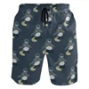 Animal Dog Flamingo Duck 3D Print Beach Shorts Men Kids Summer Swim Trunks Quick Dry Surf Board Shorts Street Short Pants 5