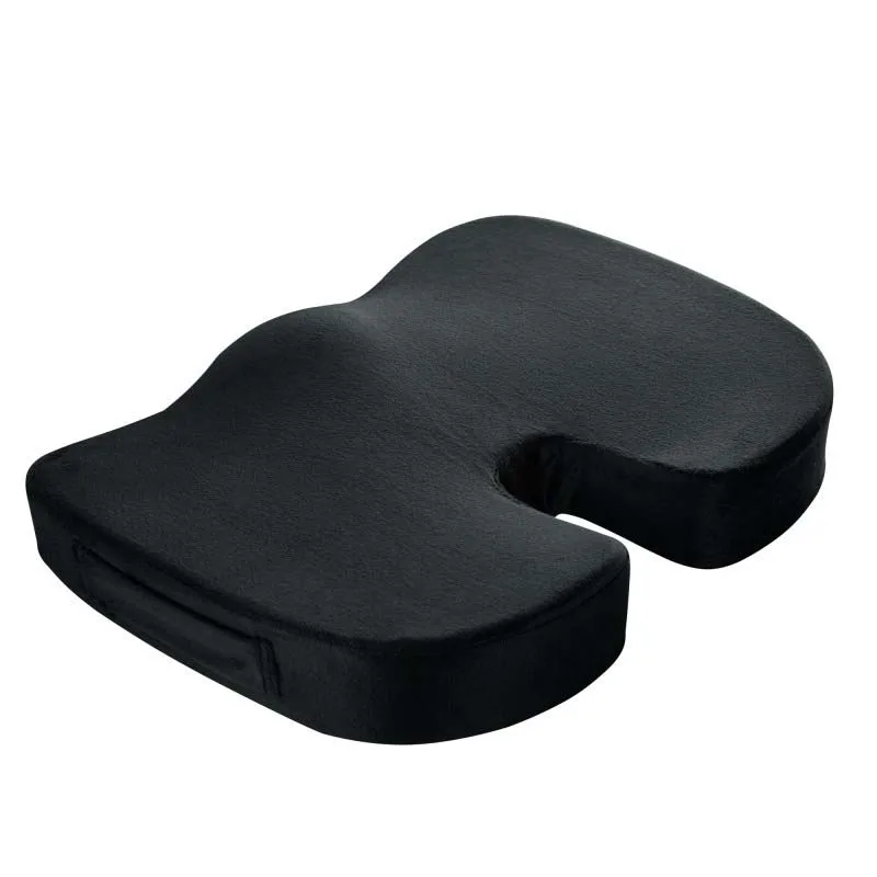 Travel Breathable Seat Cushion for Car Chair Coccyx Orthopedic Memory Foam U Seat Massage Chair Cushion Pad