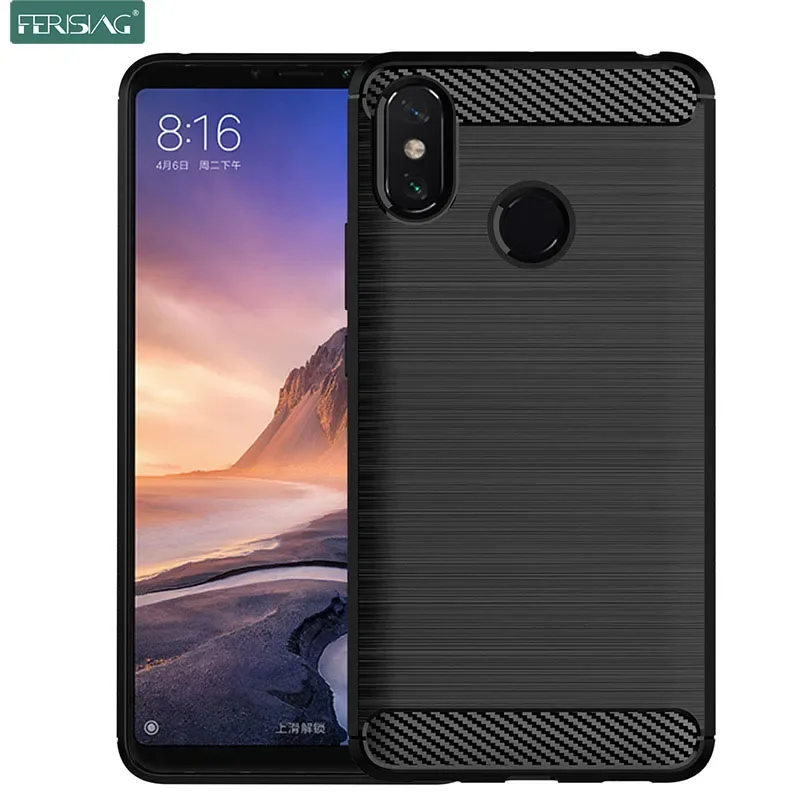 Shockproof Carbon Silicone TPU Bumper Case