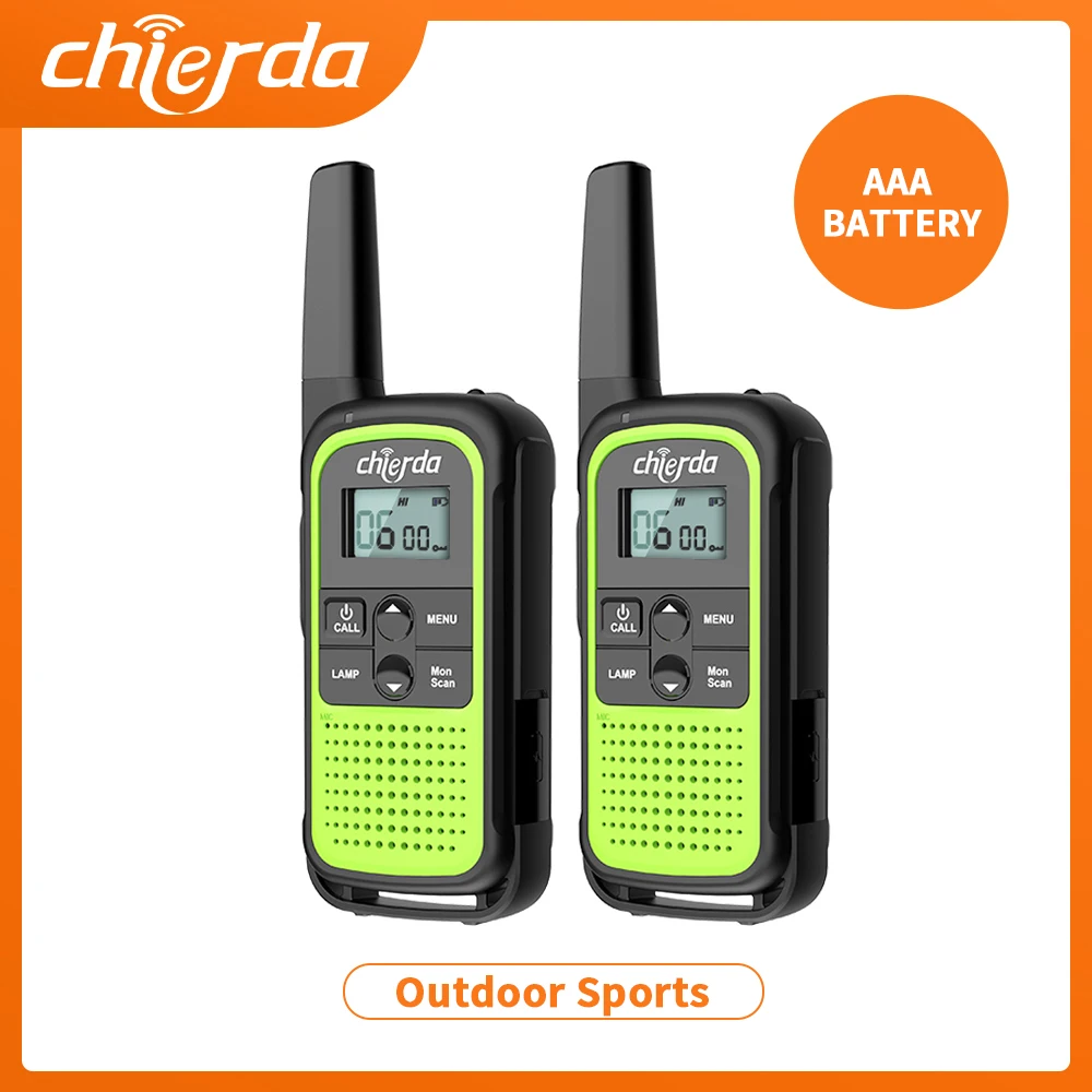

Портативная рация Chierda JV01, Тип C, PMR 446, 2 шт.