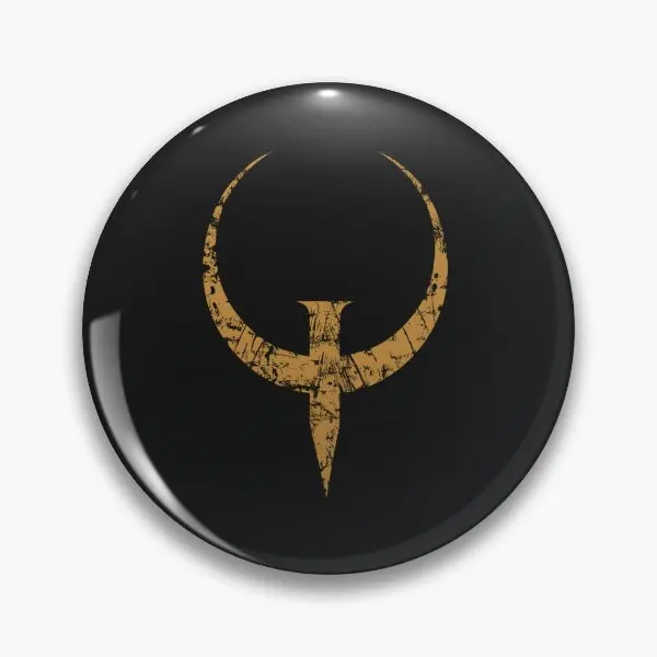 Quake Bronze Soft Button Pin Collar Gioielli Vestiti Spilla Cute Decor Badge Spilla Cartoon Fashion Creative Women Gift Metal