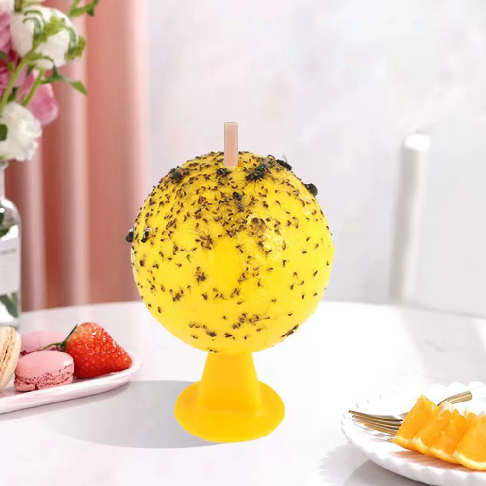 Citrus-Shaped Multifunctional Sticky Fly Traps