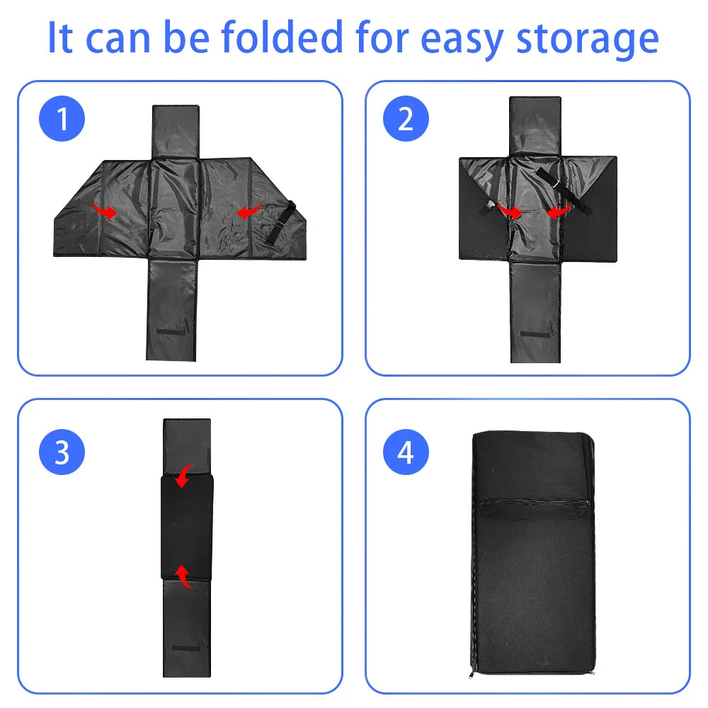 Folding Bicycle Storage Box for Brompton Car Trunk Transport Storage Box Portable Waterproof Car Folding Storage Dustproof Box