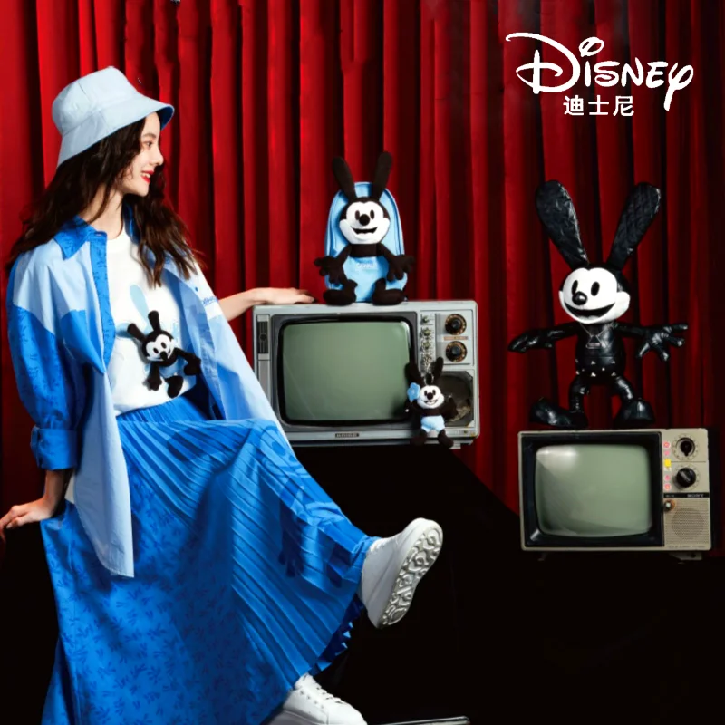 

Original Disney 100 Lucky Rabbit Oswald Series Handbag Plush Doll T-Shirt Toys Exquisite Gift Valentine'S Day Gift Birthday Gift