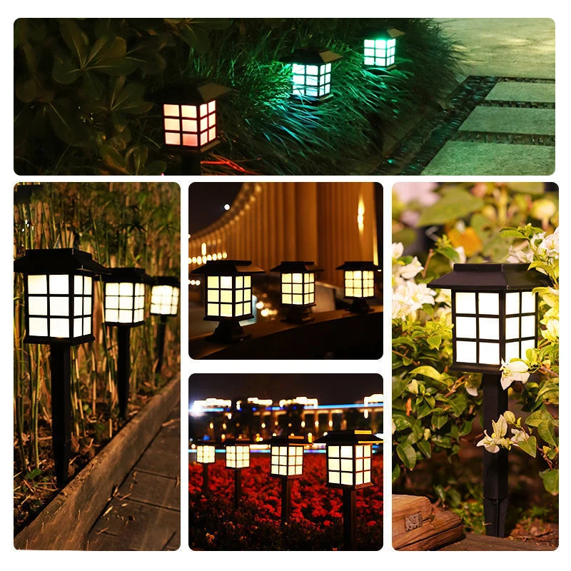 2-Pack Solar Pathway Lights Outdoor Waterproof Landscape Lighting for Garden, Yard, Patio, Walkway, Driveway, Camping 5