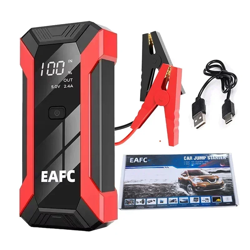 2000A/Avviatore di emergenza per batteria per auto Caricatore portatile Booster per auto - immagine 6