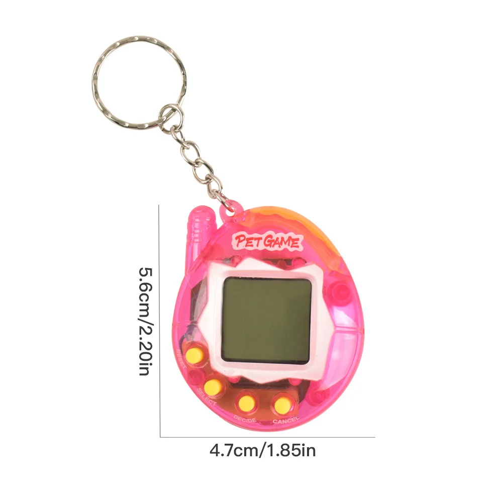 인터랙티브 3D 가상 애완동물 장난감, 레트로 휴대용 가상 애완동물 게임, 올인원 가상 사이버 디지털 향수를 불러일으키는 재미있는 장난감, 픽셀 재미있는 게임