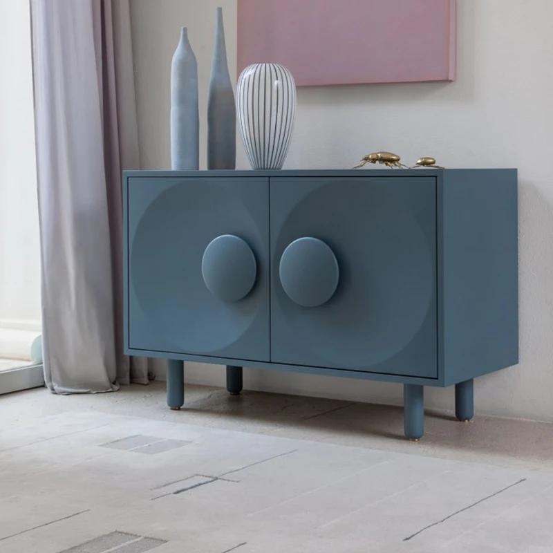 Lacquered Sideboard Modern Simple Porch Lockers Creative Art Tea