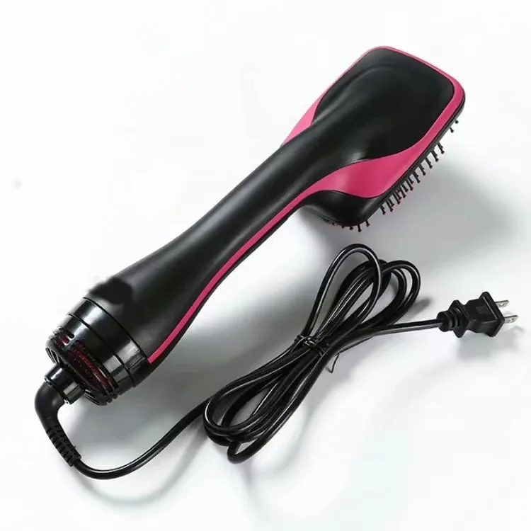 2-in-1 Dual-purpose Electric Brush, Home Hair Dryer Styling Comb, Used for Both Dry and Wet Hair and Head Massage Function