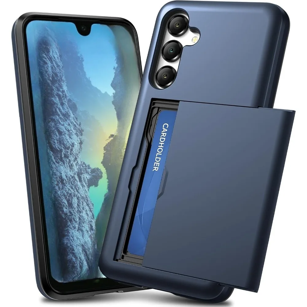 Luxury Solid Color Wallet Phone Case