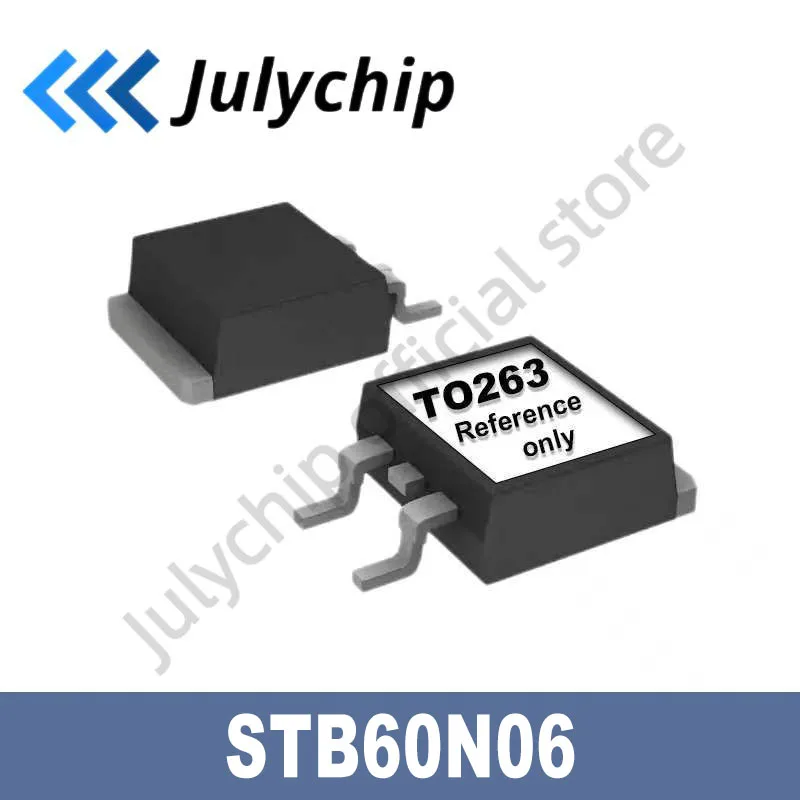 

STB60N06 NEW ORIGINAL NFET D2PAK SPCL 60V TR