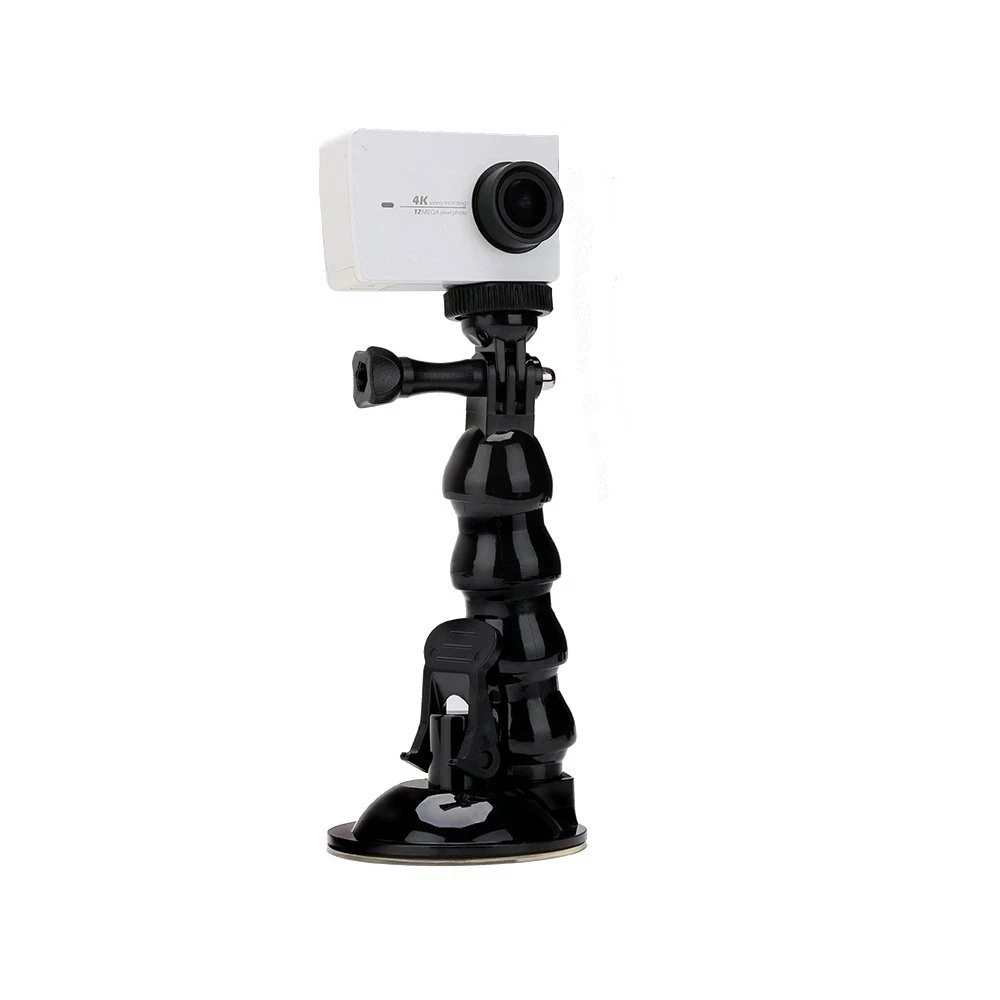 Telesin-flexível Gooseneck Carro Montar Titular Mandíbulas Flex Ventosa Gopro Hero 12 11 10 8dji Osmo Ação Iphone 14 15 - Image 5