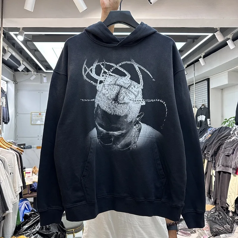 

Head print hoodie