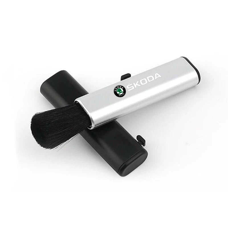 Car Dashboard Cleaning Brush with Retractable Bristles