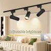 Set LED Track Light Dimmable Track Lamp AC180-265V COB led Spotlight  for Living Room Kitchen Clothing Store Rail Lamp Lighting 1