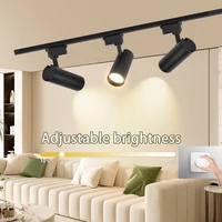 Set LED Track Light Dimmable Track Lamp AC180-265V COB led Spotlight  for Living Room Kitchen Clothing Store Rail Lamp Lighting 1