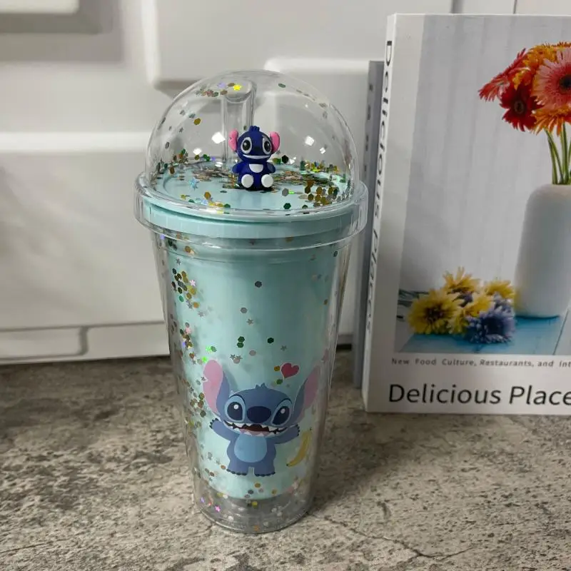 スティッチ　実写版　海外限定　ウォーターカップ　ストロー別添え タンブラー 550ml スティッチ ストロータンブラー – ハウジー