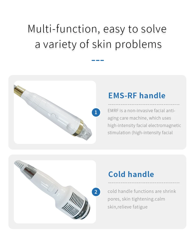COLD-EMS-RF MICROCRYSTALLINE BEAUTY MACHINE