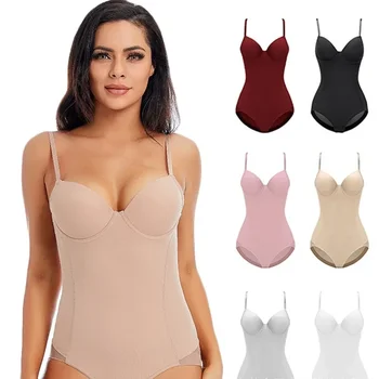 Fashion One-pieces Corset Shaper Fajas Bodysuit for Women Slimming Shapewear Lingerie with Pad Underwear Corsets Woman Clothes 1