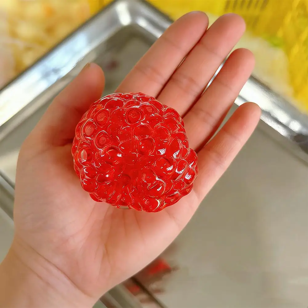 Squishy Bälle Eis-Perlen Stressabbau-Spielzeug Superweiche Mochi Fidget-Spielzeuge mit Langsam Zurückfedernder Textur für Kinder und Erwachsene zur Angstlinderung und Entspannung – Detail 9