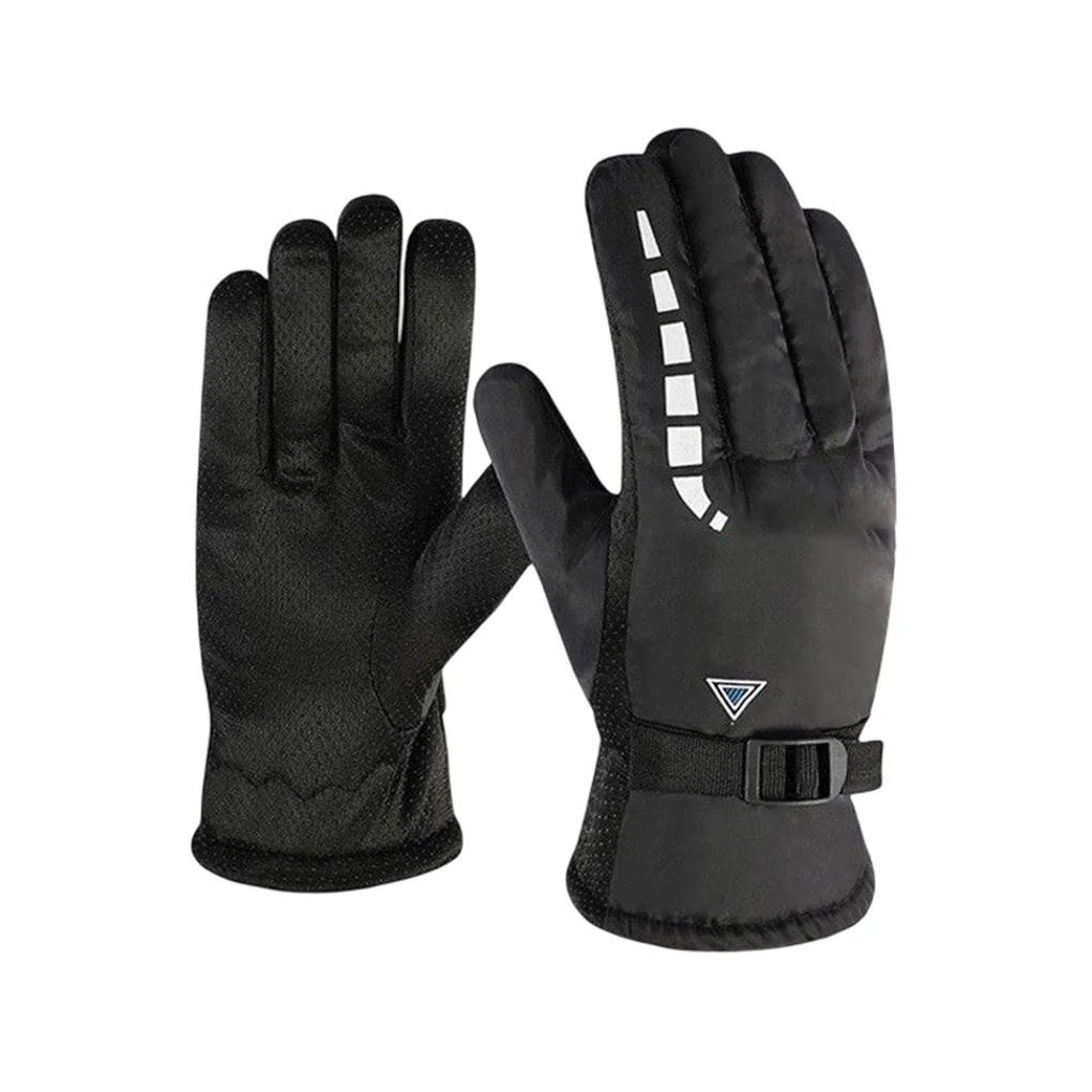 

2Pcs Warm Gloves Simple Glove Sweatproof Waterproof Mittens Motorcycles