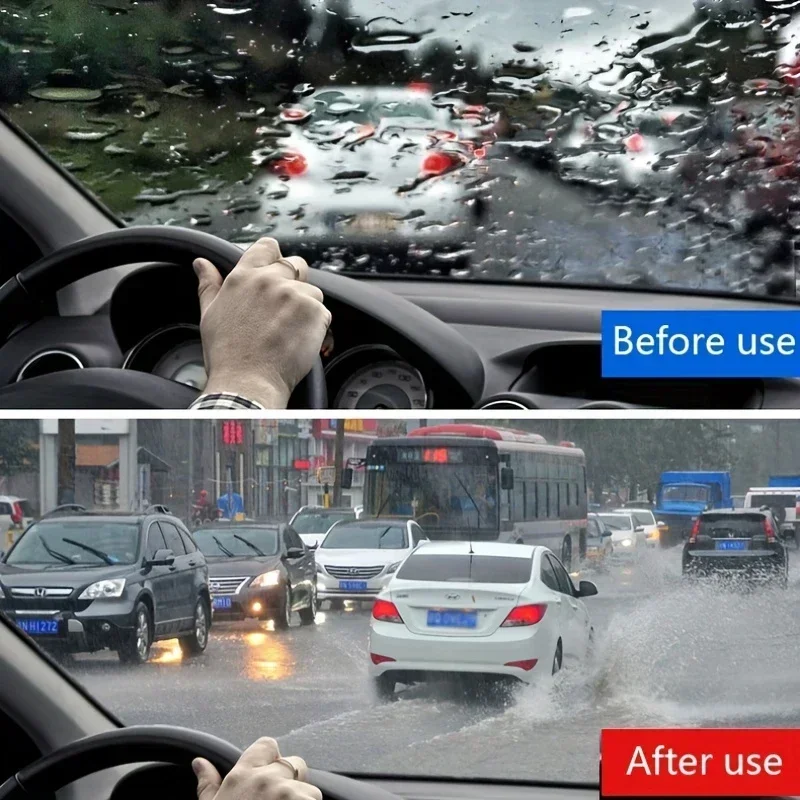 Anti Rain Spray 100ml Rain Prevention Spray Protective Coating Car Windshield Spray Rain Remover For Side Window