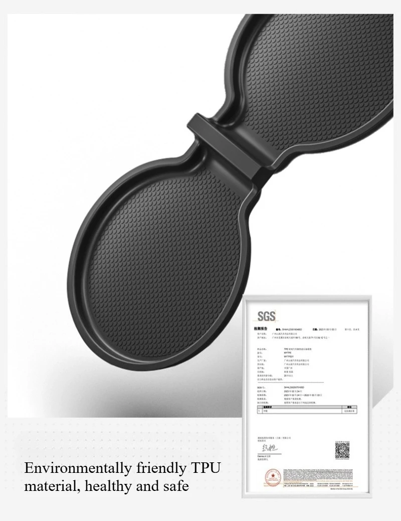 For Tesla Model Y Juniper/Launch 2025 Center Console Water Cup Pad Anti-slip Pad
