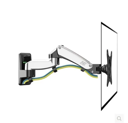 

17-27 inch pneumatic wall-mounted monitor rack LCD computer monitor bracket rotating telescopic lifting.