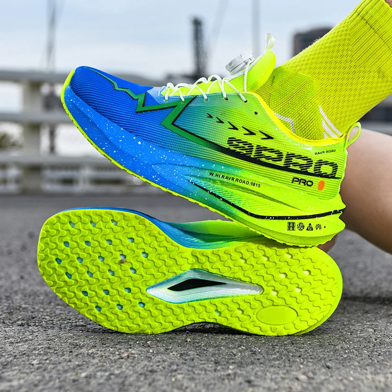Unisex Breathable Mesh Running Shoes with Shock-Absorbing Sole