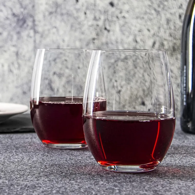 Stemless Wine Glass Set (12pcs) 6