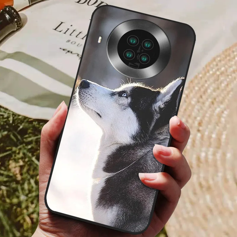 Silicone Soft Cute Fashion Black Bumper Protective Phone Case