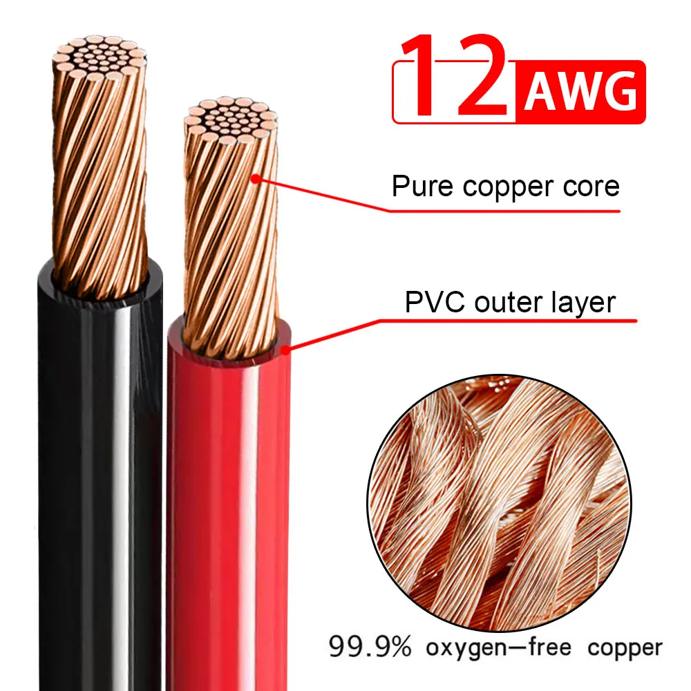 Description Picture 6 of item12AWG Solar Charge Cable XT60 Female Adapter to Solar Panel Connector Extension Wire For Portable Power Station Solar Generator