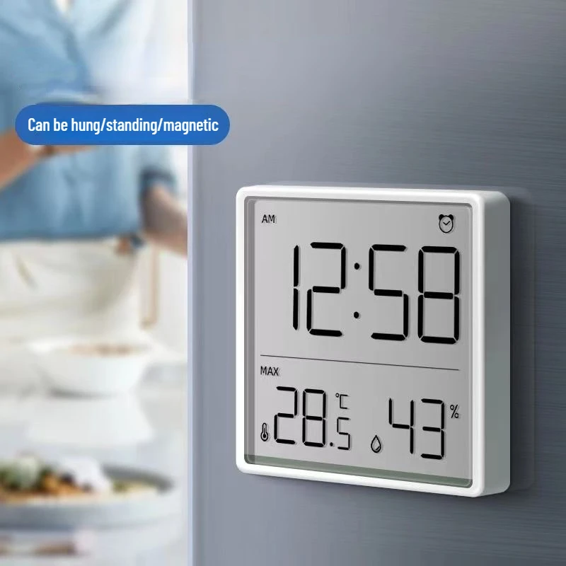 Termometr z higrometrem na magnes za $7.26 / ~27zł