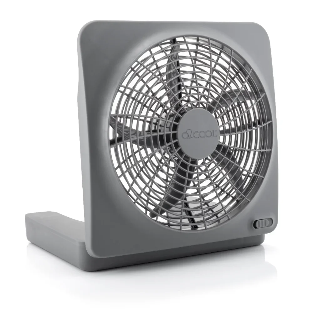 

O2COOL 10 inch Battery or Electric Portable Fan, Camping Fan, Tent Accessory