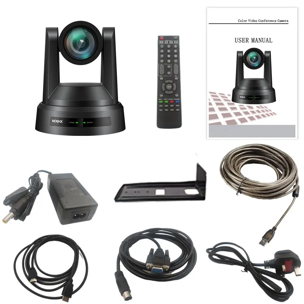 Iclub-T300N AI 자동 추적 NDI 30X 20X 12X POE PTZ 회의 카메라, HD1080P 60S 3G-SDI HDMI IP USB3.0 스튜디오 라이브 스트리밍