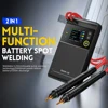 For FNIRSI SWM-10 Portable Battery Spot Welder DIY Mini Welder Battery Pack Welding Tool 5000mah Can Weld 0.25mm 3